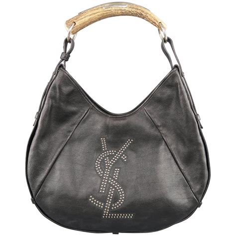 mombasa ysl prezzo|Saint Laurent Canvas Mombasa Horn Shoulder Bag .